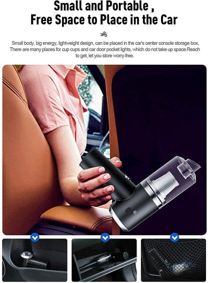 Portable 2 in 1 Vacuum Cleaner For Car